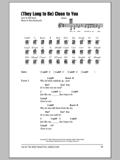 (They Long To Be) Close To You (Download) 