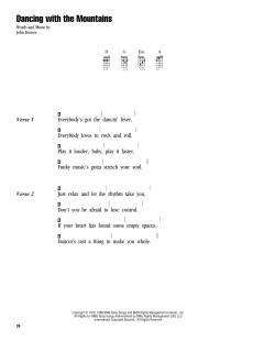 Dancing With The Mountains (Download) 