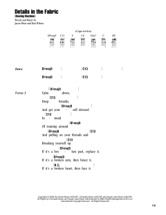 Details In The Fabric (Download) 