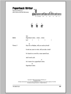 Paperback Writer (Download) 