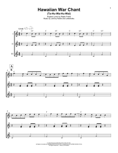 Hawaiian War Chant (Download) 