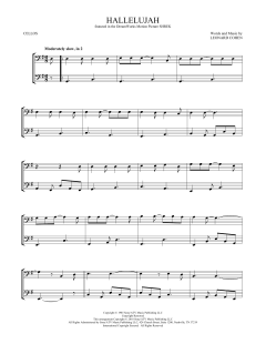 Hallelujah von Leonard Cohen (Download) 