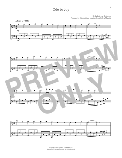 Ode To Joy von Mr. & Mrs. Cello (Download) 