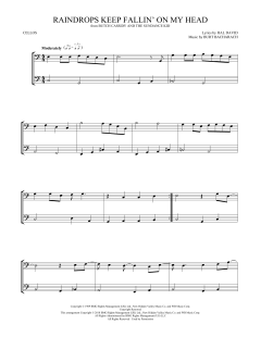Raindrops Keep Fallin' On My Head von Hal David (Download) 