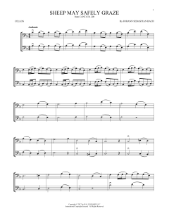 Sheep May Safely Graze von Johann Sebastian Bach (Download) 