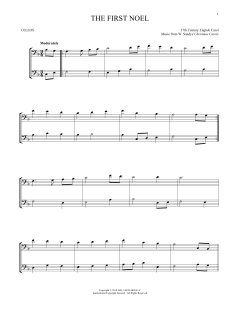 The First Noel von W. Sandys' Christmas Carols (Download) 