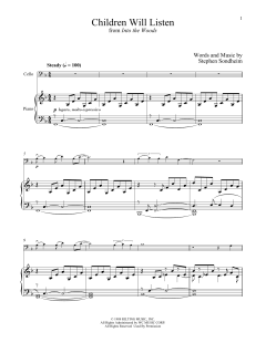 Children Will Listen von Stephen Sondheim (Download) 