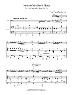 Dance Of The Reed Flutes, Op. 71a von Pyotr Il'yich Tchaikovsky (Download) 