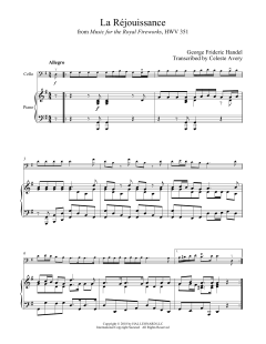 La Rejouissance von George Frederic Handel (Download) 