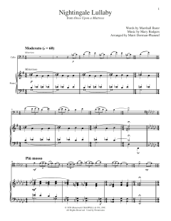 Nightingale Lullaby von Mary Rodgers (Download) 