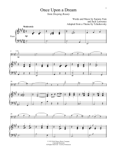 Once Upon A Dream von Sammy Fain (Download) 