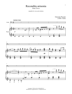 Recondita Armonia von Giacomo Puccini (Download) 