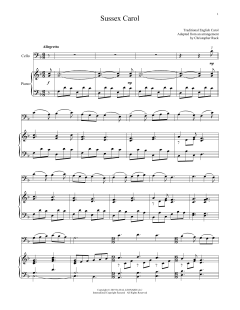 Sussex Carol von Traditional English Carol (Download) 