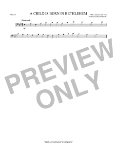 A Child Is Born In Bethlehem von Nicolai F.S. Grundtvig (Download) 