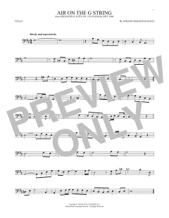 Air von Johann Sebastian Bach (Download) 