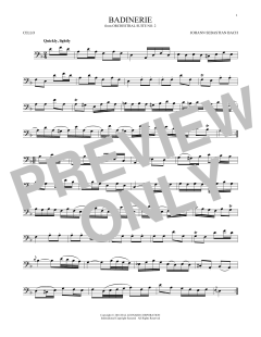 Badinerie von Johann Sebastian Bach (Download) 