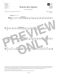 Branle des Sabots von Arbeau (Download) 