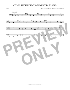 Come, Thou Fount Of Every Blessing von John Wyeth (Download) 