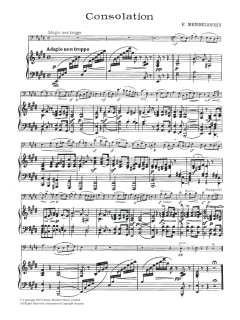 Consolation von Felix Mendelssohn (Download) 