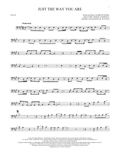 Just The Way You Are von Bruno Mars (Download) 