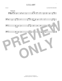 Lullaby von Johannes Brahms (Download) 