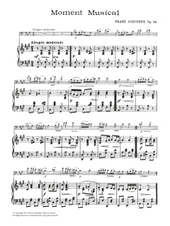 Moment Musical von Franz Schubert (Download) 