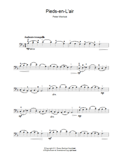 Pieds-En-L'air von Peter Warlock (Download) 