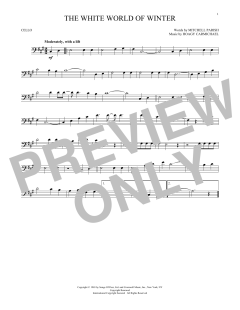 The White World Of Winter von Hoagy Carmichael (Download) 
