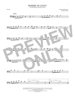 Where Is Love? von Lionel Bart (Download) 