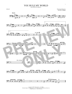You Rule My World von David Yazbek (Download) 