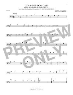 Zip-A-Dee-Doo-Dah von Ray Gilbert (Download) 
