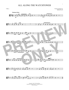 All Along The Watchtower von Bob Dylan (Download) 