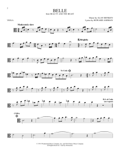 Belle von Alan Menken (Download) 