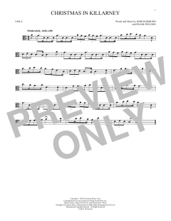 Christmas In Killarney von Frank Weldon (Download) 