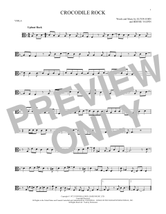 Crocodile Rock von Elton John (Download) 