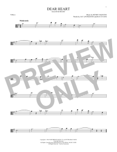Dear Heart von Henry Mancini (Download) 