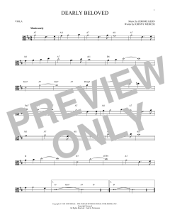 Dearly Beloved von Jerome Kern (Download) 