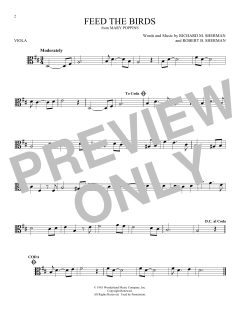 Feed The Birds von Robert Bernard Sherman (Download) 