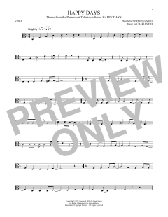 Happy Days von Charles Fox (Download) 