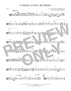 It Might As Well Be Spring von Richard Rodgers (Download) 