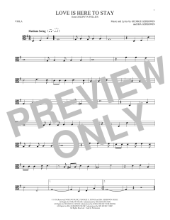 Love Is Here To Stay von Ira Gershwin (Download) 