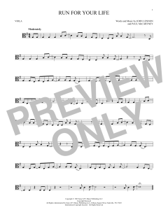 Run For Your Life von The Beatles (Download) 