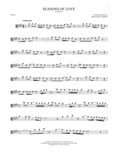 Seasons Of Love von Jonathan Larson (Download) 