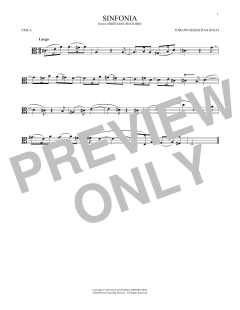 Sinfonia von Johann Sebastian Bach (Download) 