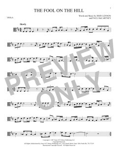 The Fool On The Hill von The Beatles (Download) 