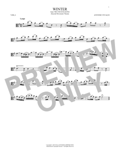 Winter von Antonio Vivaldi (Download) 