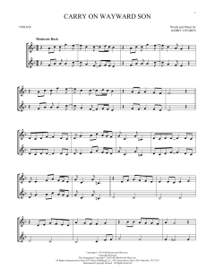 Carry On Wayward Son von Kansas (Download) 