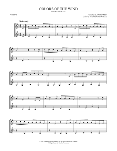 Colors Of The Wind von Vanessa Williams (Download) 