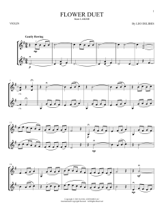 Flower Duet von Léo Delibes (Download) 