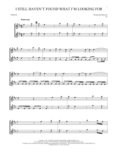 I Still Haven't Found What I'm Looking For von U2 (Download) 